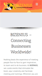 Mobile Screenshot of bizenius.com